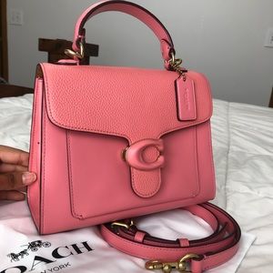 Coach Tabby Top Handle 20 Bag Taffy/Pink